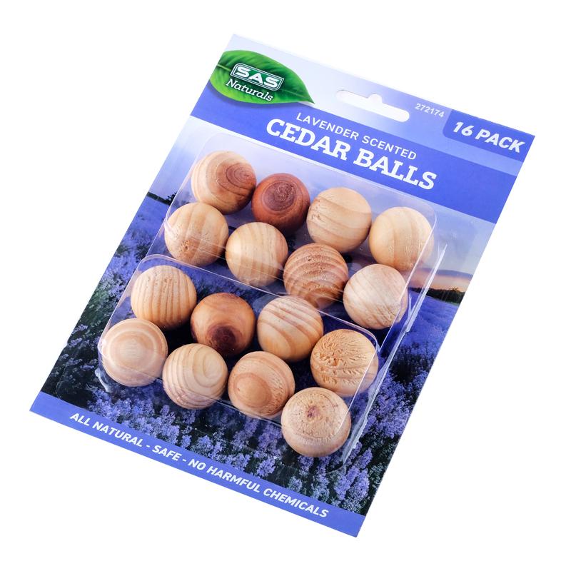 Lavender Scented Cedar Balls 16 Pack