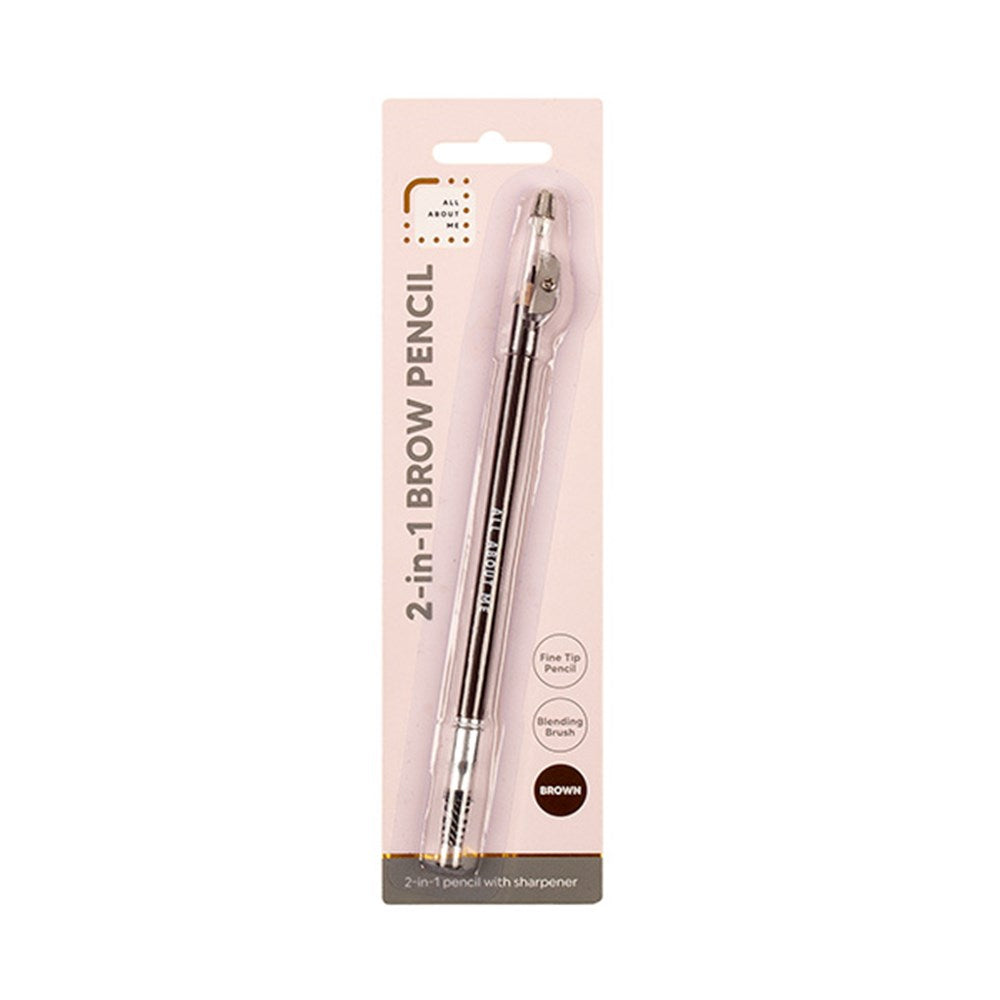 ALL ABOUT ME 2 in 1 Brown Brow Pencil with Sharpener