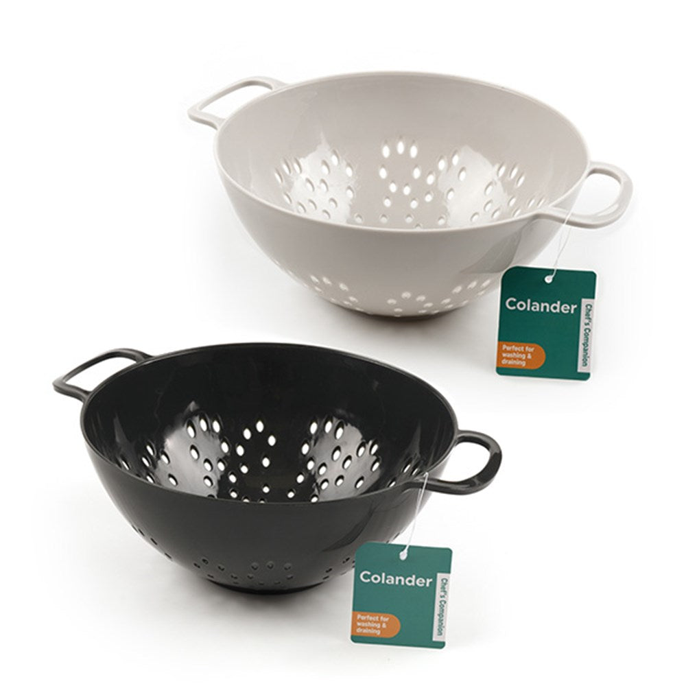 CHEF'S COMPANION Colander 23cm - Black or Grey