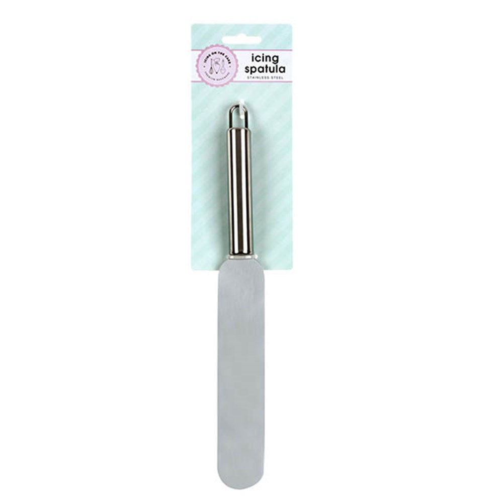 ICING ON THE CAKE Stainless Steel Icing Spatula with Silver Handle 31.5cm