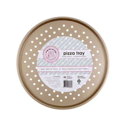 ICING ON THE CAKE Champagne Non-Stick Pizza Tray 32cm