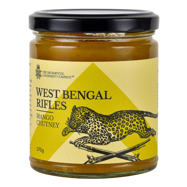 Sweet and Spicy Gourmet Chutney – The Regimental Condiment Co. West Bengal Rifles Mango Chutney 250g