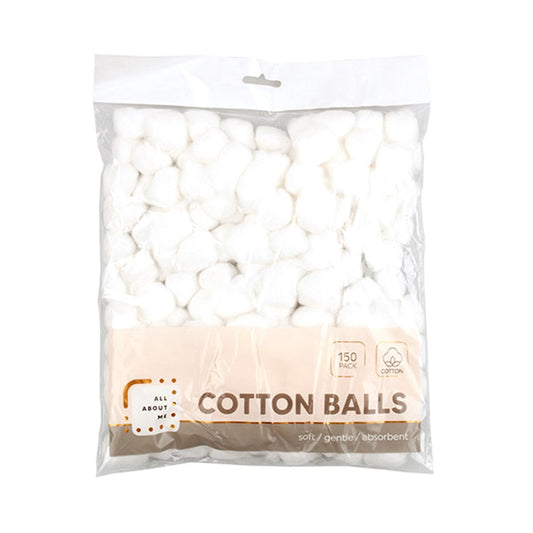 ALL ABOUT ME White Cotton Balls 150 Pack