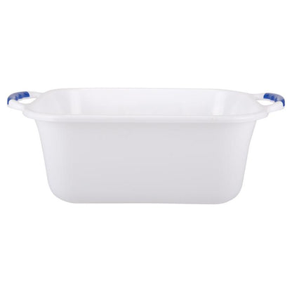 XTRA KLEEN 12L White Laundry Wash Basin with Handles 47X31.5X16.5cm