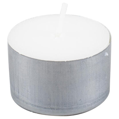 HOME MASTER White Unscented Tealight Candles 9 Hour Burn Time (18 Pack)