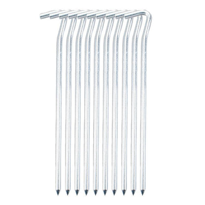 GARDEN GREENS Galvanised Tent Pegs 175mm x 4 mm (10 Pack)