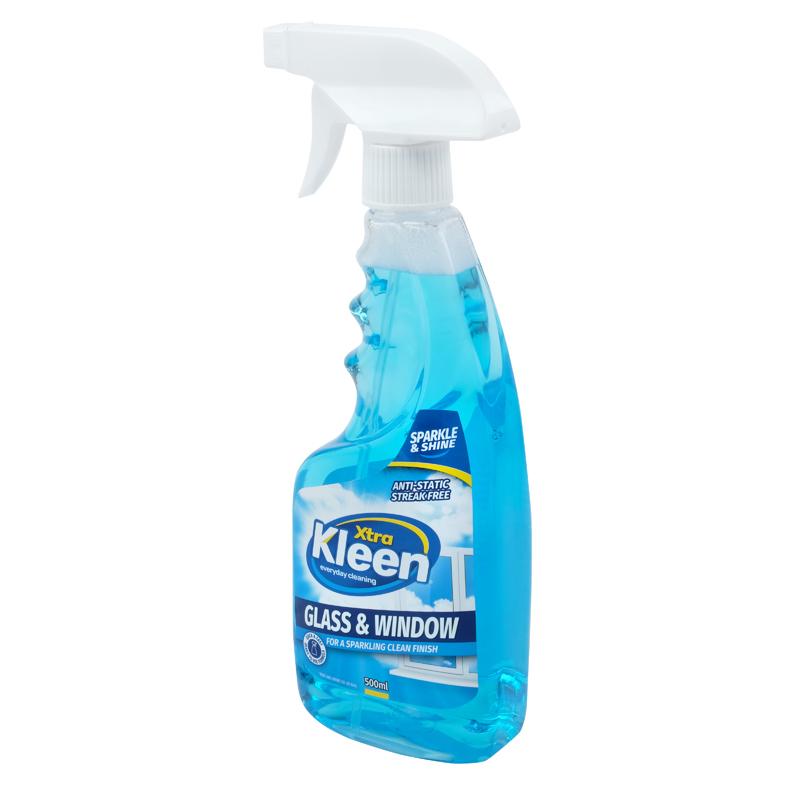 XTRA KLEEN Trigger Spray Glass and Window Cleaner 500ml