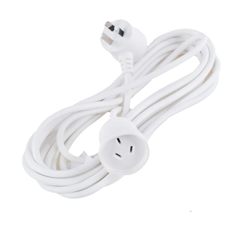 SAS White Piggy Back Extension Lead 5m