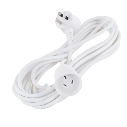 SAS White Piggy Back Extension Lead 5m