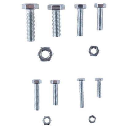 HANDY HARDWARE Fasteners & Fixings in Storage Case Galvanised Iron Hex Head Nuts & Bolts Assorted Sizes 112 Piece