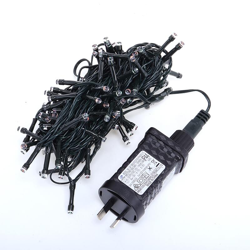 HOME MASTER Red and Cool White Fairy Lights 200 LED Total Length 13.5m Electrical 8 Function