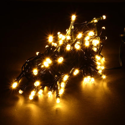 HOME MASTER Warm White Fairy Lights 200 LED Total Length 13.5m Electrical 8 Function