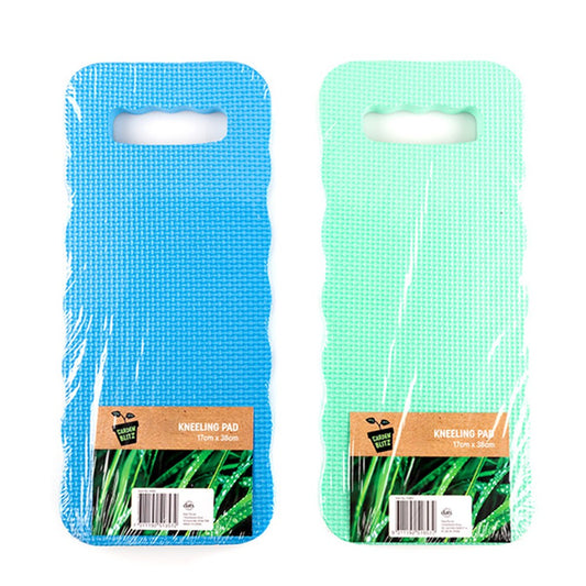 GARDEN BLITZ Kneeling Pad 17x38cm - Choose from Blue or Green