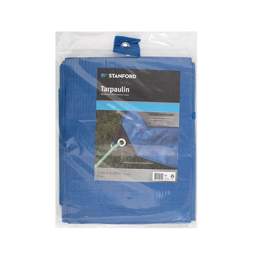 STANFORD Blue Tarpaulin 3.6x4.88M