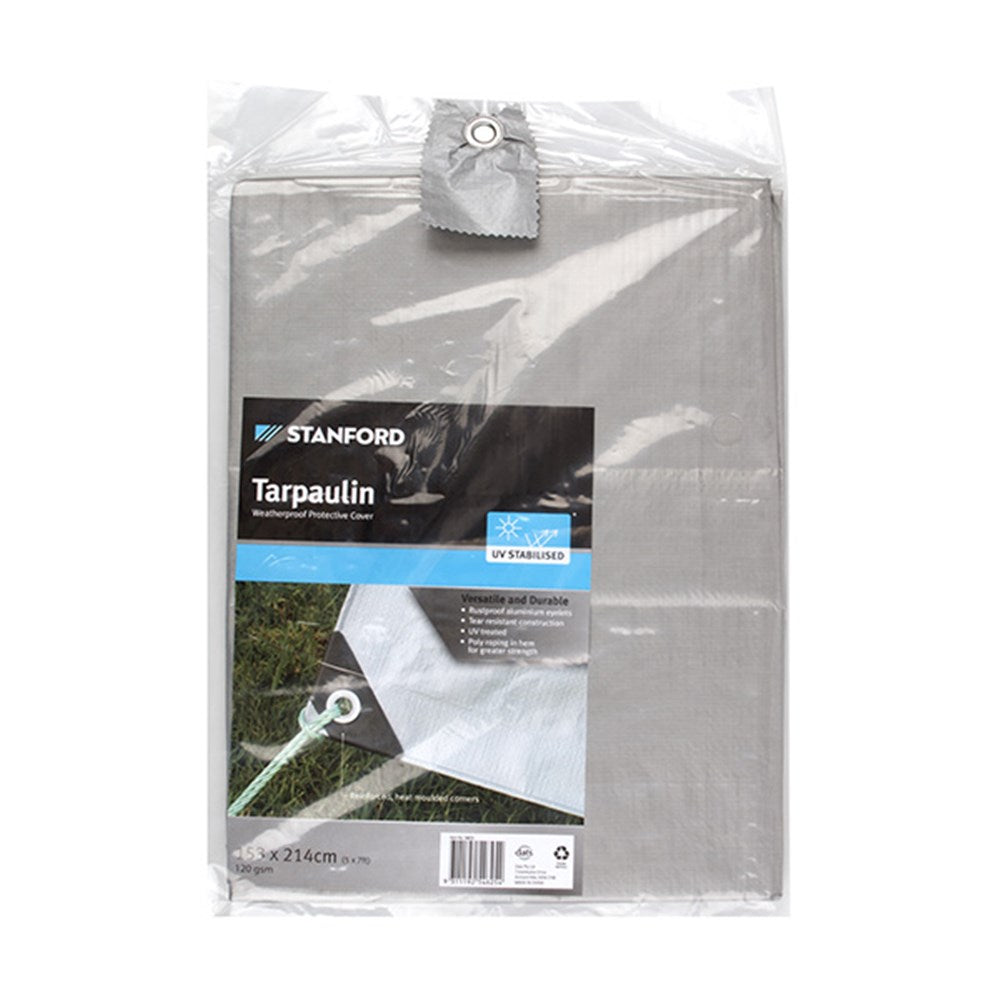 STANFORD Silver Tarpaulin 1.53x2.14M