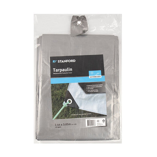 STANFORD Silver Tarpaulin 2.44x3.05m