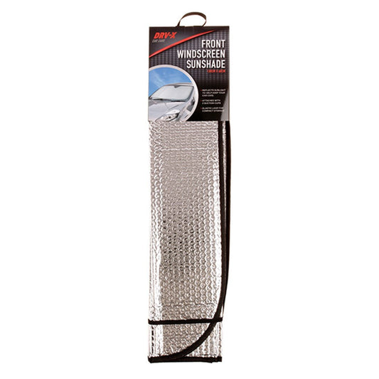 DRV-X Silver Front Windscreen Car Sunshade 1.28mx59cm