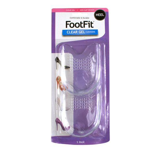 FOOTFIT Clear Gel Heel Cushions