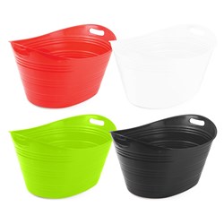 Storage Tub 30L  (Choose from White, Red, Green or Black)