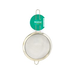 CHEF'S COMPANION Silver Mesh Strainer with Handle and Hanger 16cm Diameter