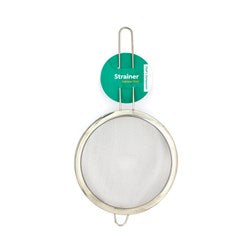 CHEF'S COMPANION Silver Mesh Strainer with Handle and Hanger 18cm Diameter