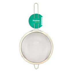 CHEF'S COMPANION Silver Mesh Strainer with Handle and Hanger 20cm Diameter