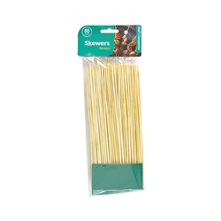 CHEF'S COMPANION Bamboo Skewers 20cmx3mm (80 Pack)