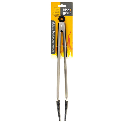 BBQ GEAR Deluxe BBQ Tongs 40cm