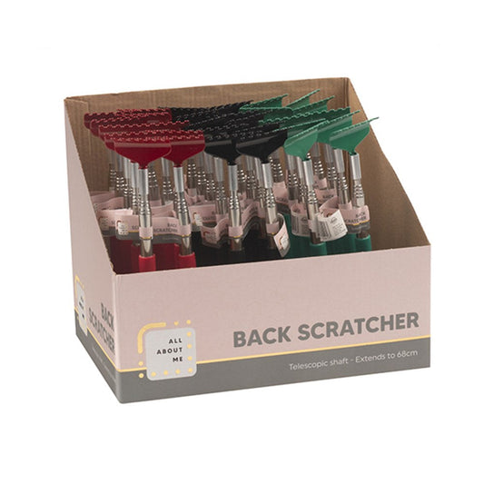 ALL ABOUT ME Telescopic Back Scratcher Extends to 68cm (Choose from Red, Black or Green)