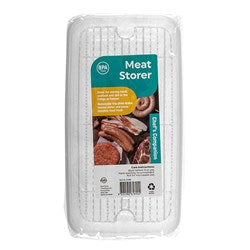 CHEF'S COMPANION Meat Storer 26x14x5.5cm with Drain Tray 1.2 litre