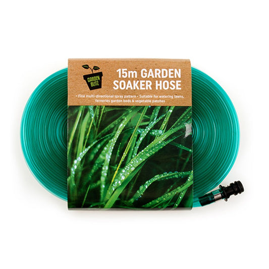 GARDEN BLITZ Green Soaker Hose 15m