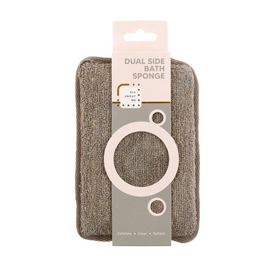 ALL ABOUT ME Dual Side Bath Sponge 16x11x3cm