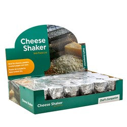CHEF'S COMPANION Silver Cheese Shaker with Lid 6x6x8cm