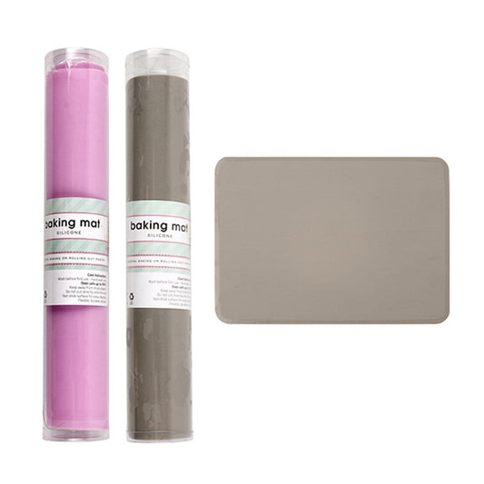 ICING ON THE CAKE Silicone Baking Mat 27.5x38cm - Pink or Brown