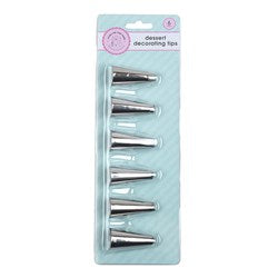 ICING ON THE CAKE Dessert Decorating Tips 6 Pack