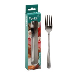 CHEF'S COMPANION Stainless Steel Forks 4 Pack