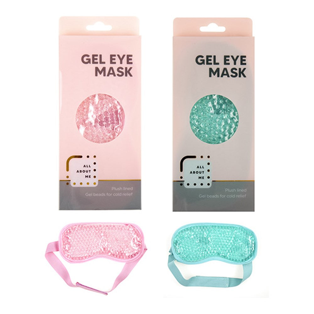 ALL ABOUT ME Gel Eye Mask 20x9cm - Pink or Green