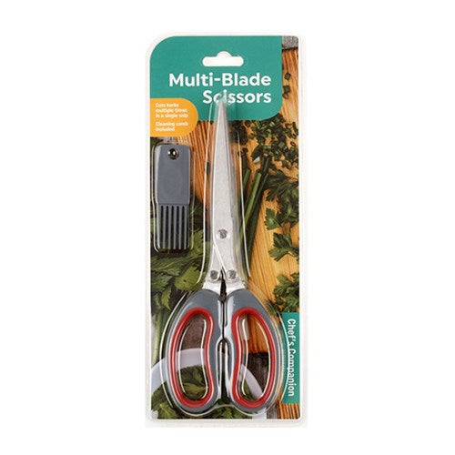 CHEF'S COMPANION Multi-Blade Scissors 20cm with Cleaner