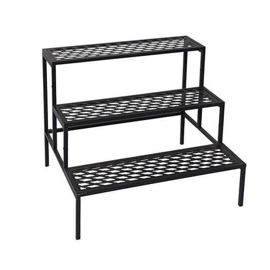 Black Metal 3 Tier Pot Plant Stand