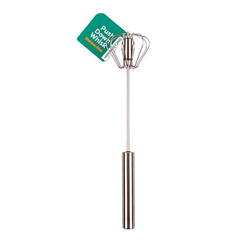 CHEF'S COMPANION Stainless Steel Push Down Whisk 25cm