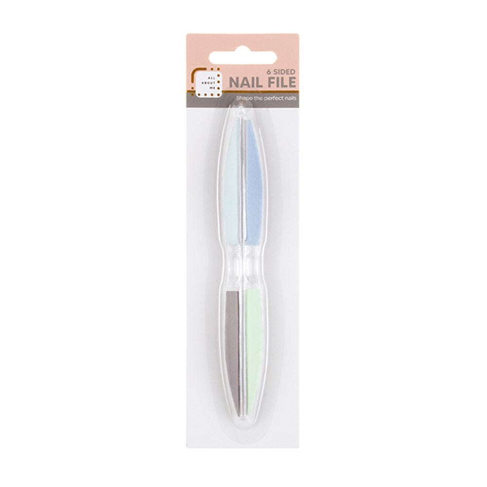 ALL ABOUT ME 6 Sided Nail File 15x1.8cm