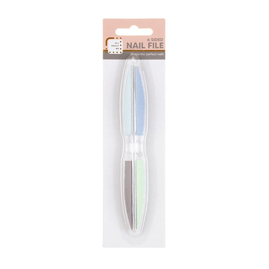 ALL ABOUT ME 6 Sided Nail File 15x1.8cm