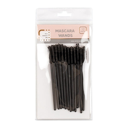 ALL ABOUT ME Black Mascara Wands 12 Pack
