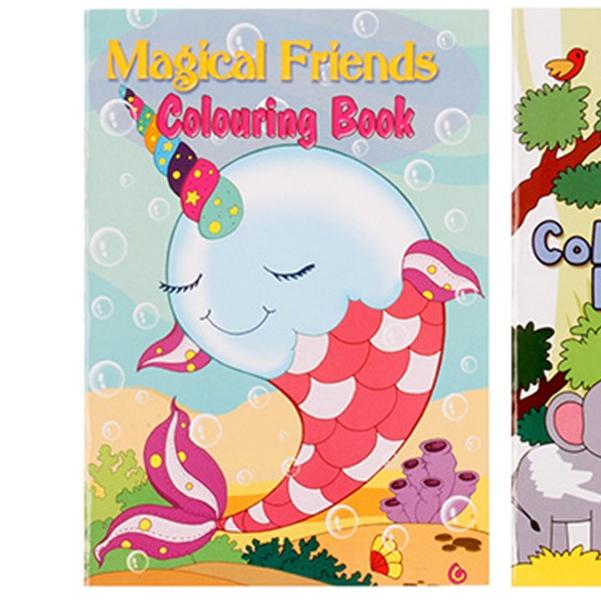 Magical Friends Colouring Book – A5 Size (64 Pages)