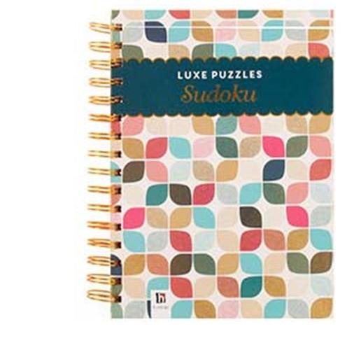 LUXE PUZZLES Sudoku Puzzle Book A5, 160 Pages