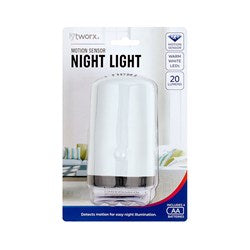 LYTWORX Motion Sensor Night Light Warm White LED (Battery Operated)