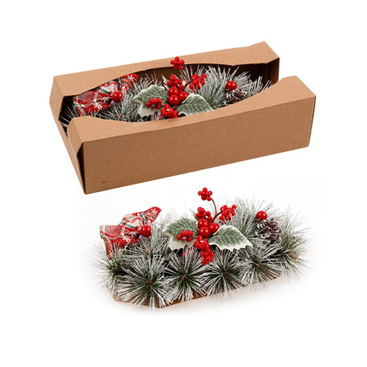 Traditional Christmas Table Centrepiece