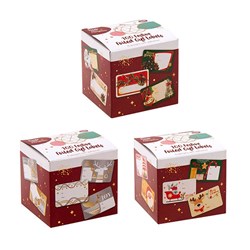 HOP INTO CHRISTMAS 120 Glitter and Foil Festive Self Adhesive Gift Labels - Modern, Traditional or Cute