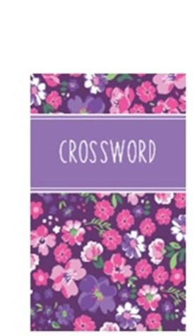 CROSSWORD Puzzle Pocket Book 15x10.2cm (80 Pages)