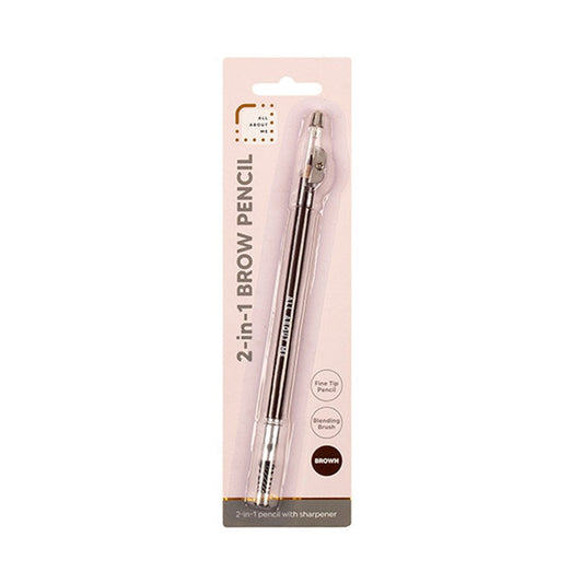 ALL ABOUT ME 2 in 1 Brown Brow Pencil with Sharpener